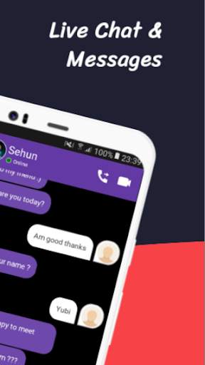 EXO Video Call and Live Chat ☎️ E.X.O Messenger ☎️ screenshot 2