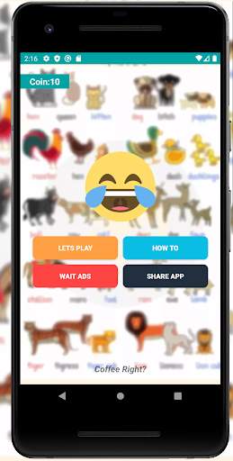 Animals vocabulary - guess picture 🤣 screenshot 1