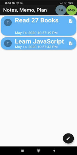 Tasks, Notes and Goals, Daily and Monthly, no ads screenshot 4