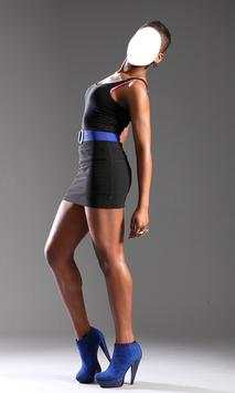 Girl Short Dress Photo Montage screenshot 1
