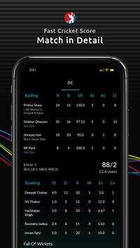 Fast Cricket Score screenshot 5