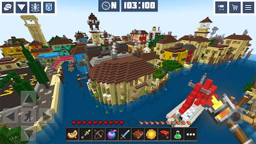 Mini Block Craft: Planet Craft screenshot 7