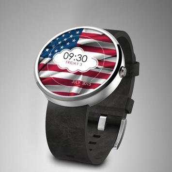 Flags Watch Face screenshot 1