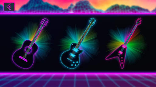 Bermain Neon Gitar Simulator screenshot 3