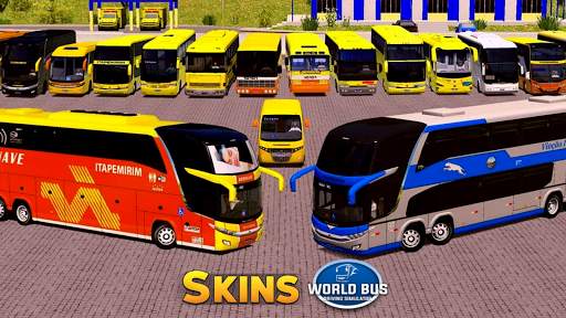 Skins World Bus Driving Simulator screenshot 2