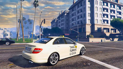 Taxi Simulator Car Driving screenshot 2