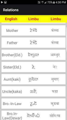 Basic Limbu Words screenshot 5