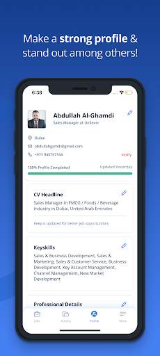 Naukrigulf - Job Search App screenshot 7