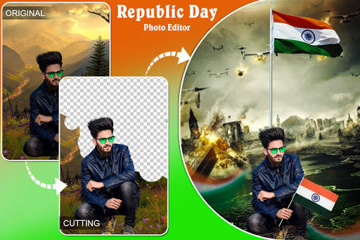 Republic Day Photo Editor - 26 January screenshot 1