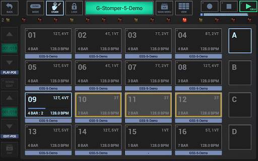G-Stomper Studio Demo 8 تصوير الشاشة