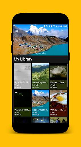 MP4 Video Player screenshot 1