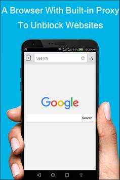 Fast VPN Browser FREE screenshot 1