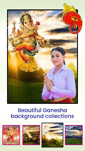 Ganesha Photo Editor with Text screenshot 4