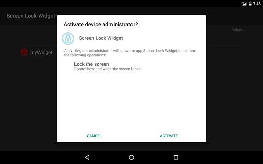 Screen Off (Lock) Widget 12 تصوير الشاشة