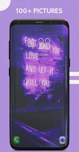 Purple Wallpapers 6 تصوير الشاشة