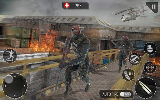 Real Commando Fire Ops Mission: Offline Shooter скриншот 2