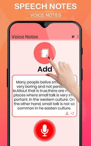 Speech notes - Speech To Text Converter screenshot 4