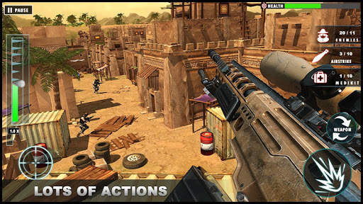 Desert Military Sniper 3D : Army Sniper Shooter screenshot 4