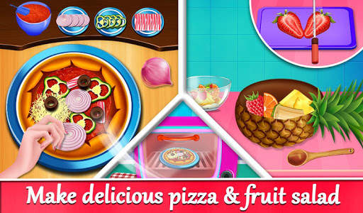 Cooking Street Food Restaurant Chef Kitchen Dash скриншот 2