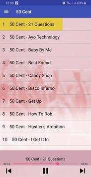 50 Cent Songs screenshot 1