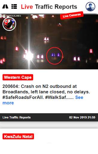 Live Traffic Camera Updates South Africa screenshot 3
