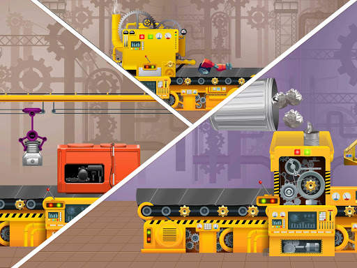 Grand Robot Car Iron Factory Maker Game screenshot 13