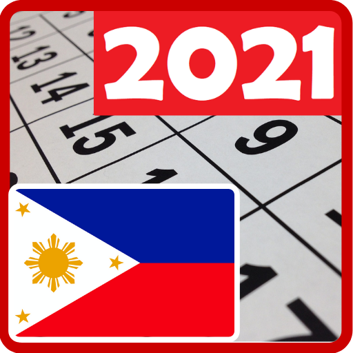Philippines calendar 2021 for mobile free icon