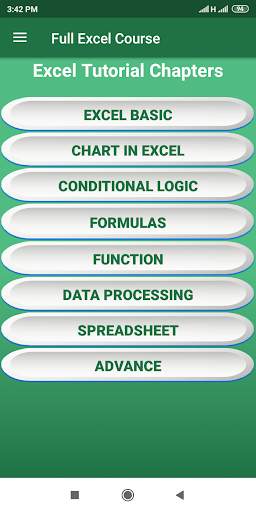 Full Excel Course (Offline) screenshot 2