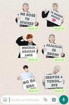 Sticker de carteles en español para WhatsApp screenshot 3