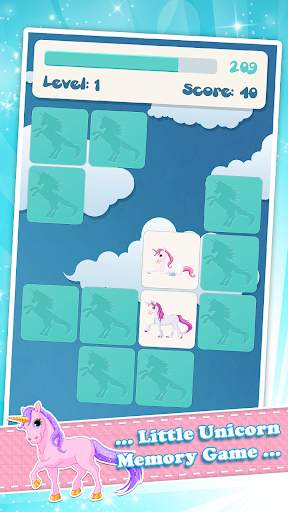 Memory game for kids: Unicorns screenshot 1