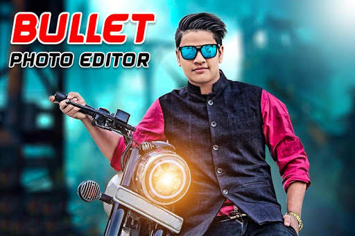 Bullet Bike photo frame screenshot 1