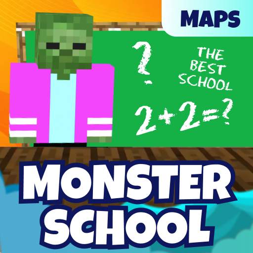 Monster School Map for Minecraft 1.0