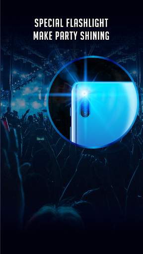 Flashlight on Call & Sms App screenshot 5
