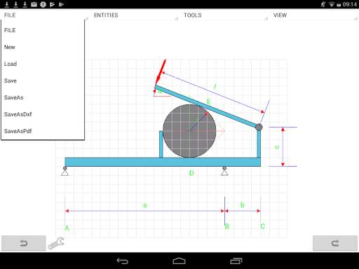 MobilCAD 2d Pro CAD screenshot 2