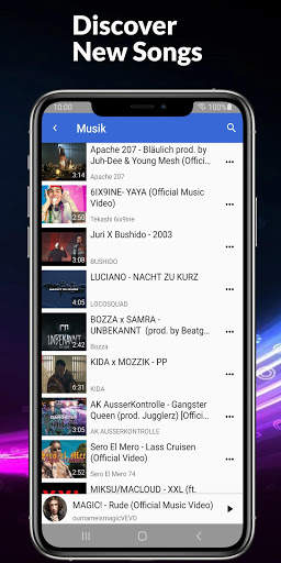 AN Player - Free Music, Movies & Radio 2 تصوير الشاشة
