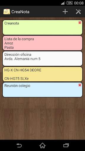 CreateNote: Notes, Alarm, Colors, Text to Speech 1 تصوير الشاشة