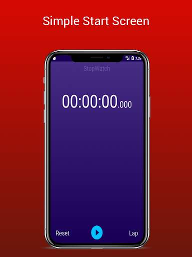 Stopwatch - Lap Timer 2 تصوير الشاشة