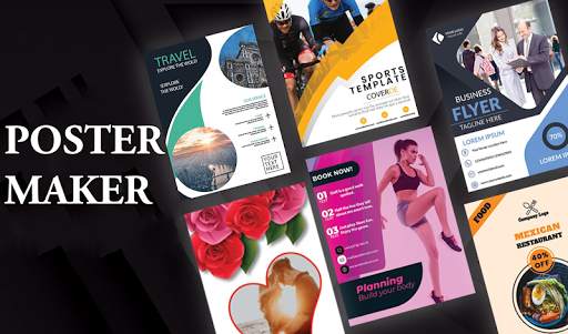 Flyer Maker, Poster Maker, Graphic Design ads App screenshot 1