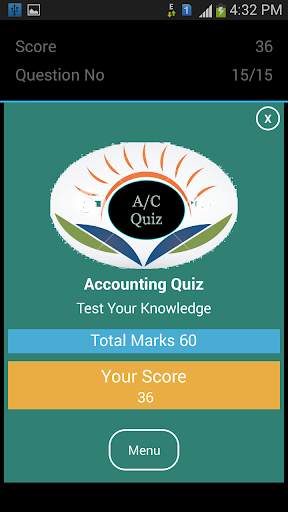 Accounting Quiz ( CR/Dr , Journal Entry, Formula) screenshot 4