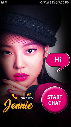 Jennie Black Pink Messenger - Prank Chat App screenshot 2