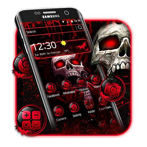 Red Blood Skull Theme 1.1.1