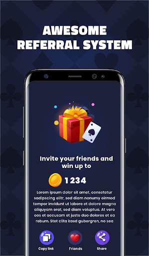 Earn money - Givvy Solitaire स्क्रीनशॉट 2
