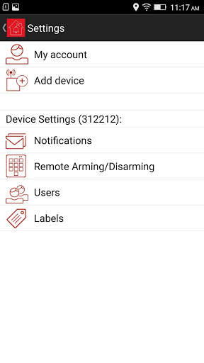 My Home Alarm screenshot 4