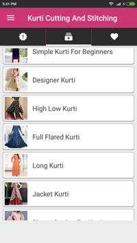 Kurti Cutting And Stitching Videos screenshot 2