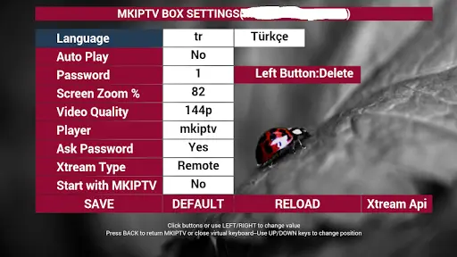 MKIPTV TV_BOX स्क्रीनशॉट 2