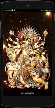Durga Maa HD LiveWallpaper screenshot 4