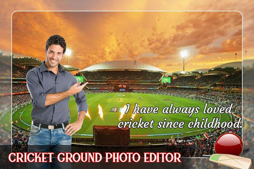 Cricket Ground Photo Frames screenshot 2
