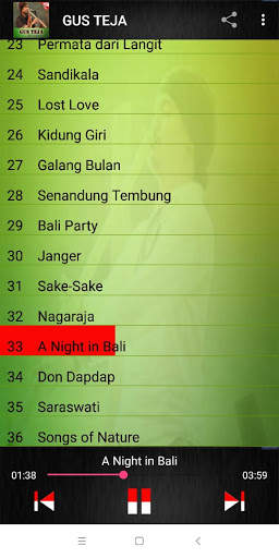 The Best Music of Gus Teja Offline screenshot 4