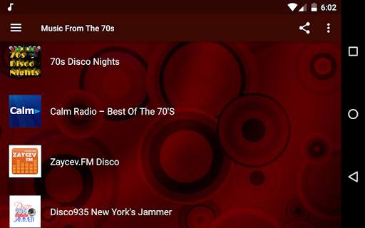 Music From The 70s - Disco, Funk, Rock 6 تصوير الشاشة