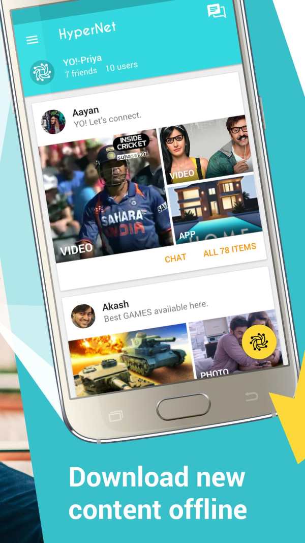 YO! Share and Transfer Offline screenshot 2